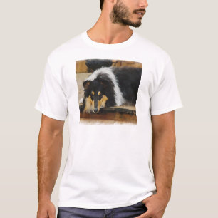 Camiseta Presentes ásperos do Collie da Tri Cor