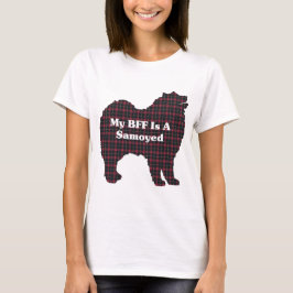 Camiseta Presentes BFF Samoyed