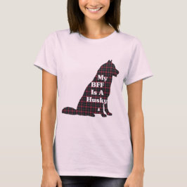 Camiseta Presentes BFF Siberianos HUSKY