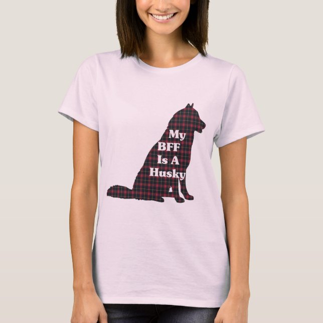 Camiseta Presentes BFF Siberianos HUSKY (Frente)
