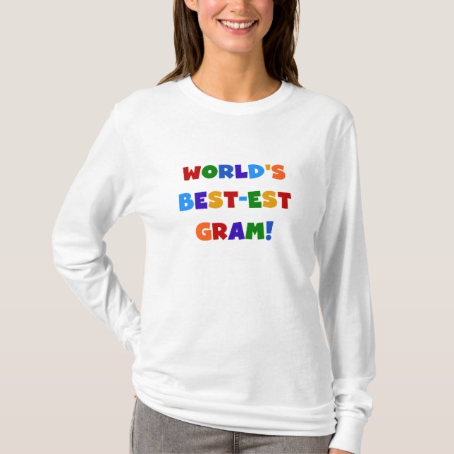 Camiseta Presentes brilhantes das cores do grama do (Frente)