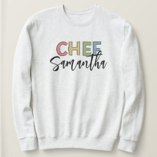 Camiseta Presentes Coloridos de Chef Personalizados