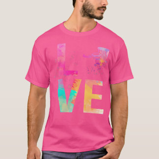 Camiseta Presentes Coloridos de Golfe de Frisbee para Mãe G