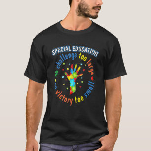 Camiseta Presentes Conscientização Autismo Nenhum Desafio M