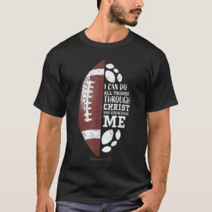 Camiseta Presentes Cristãos de Futebol Presos Adolescentes