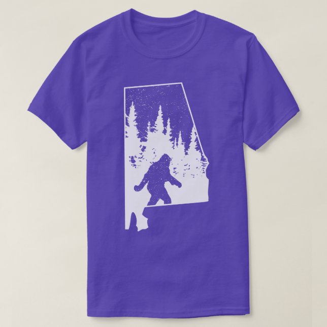 Camiseta Presentes da Cidade do Alabama (Frente do Design)