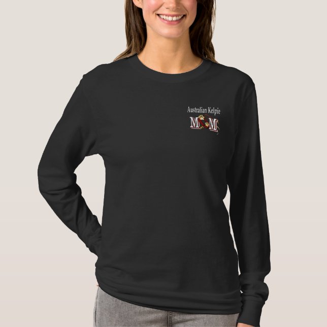 Camiseta Presentes da mãe do Kelpie australiano (Frente)