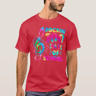 Camiseta Presentes de 100 Dias de Escola para Professor de