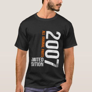 Camiseta Presentes de 18 anos para homens e mulheres vintag
