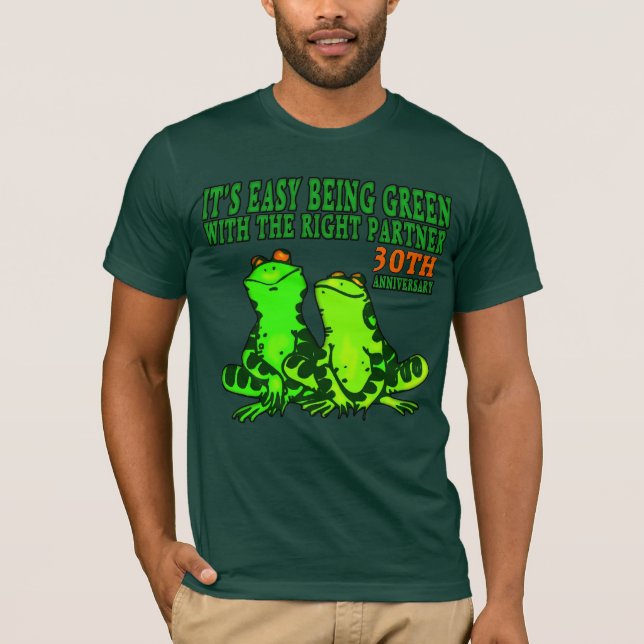 Camiseta Presentes de 30 de Aniversário (Frente)