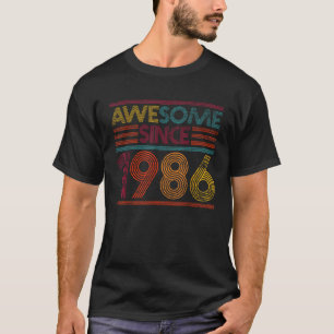 Camiseta Presentes de 40º Aniversário Retro - Incrível Desd
