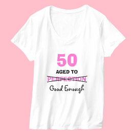 Camiseta Presentes de 50º aniversário para mulheres camiset