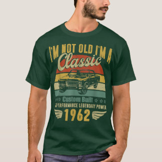 Camiseta Presentes de 60º aniversário para Homens Retro Vin
