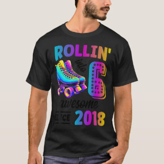 Camiseta Presentes De 6 De Aniversário Com 6 Anos De Idade