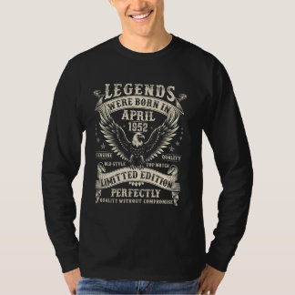 Camiseta Presentes De 73 Anos Para Homens No Dia 73 De Abri
