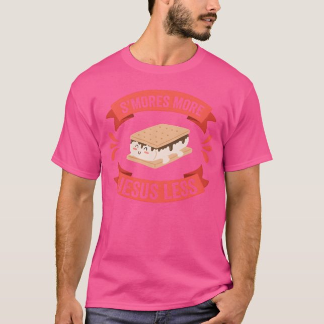 Camiseta Presentes de acampamento e caminhada com mais Jesu (Frente)