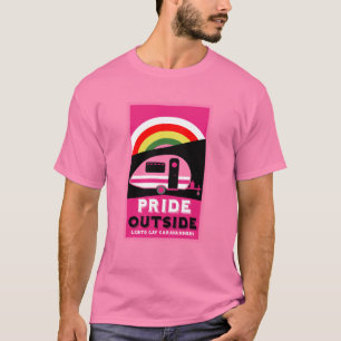 Camiseta Presentes de acampamento LGBTQ gay