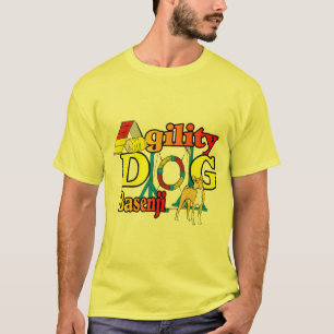 Camiseta Presentes de Agilidade Basenji