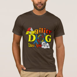 Camiseta Presentes de Agilidade da Apso Lhasa