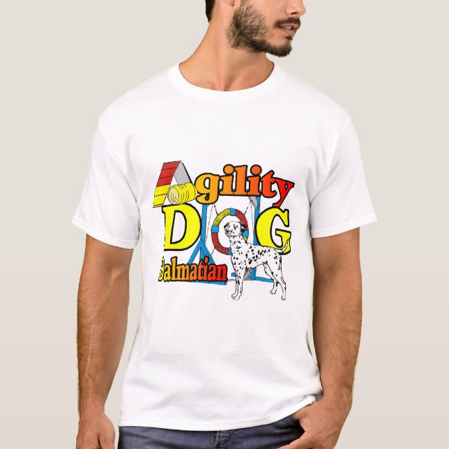 Camiseta Presentes de Agilidade Dalmáticos (Frente)