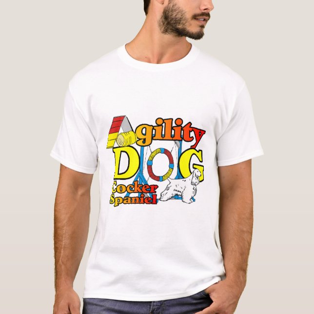 Camiseta Presentes de agilidade de coquetel espanhol (Frente)