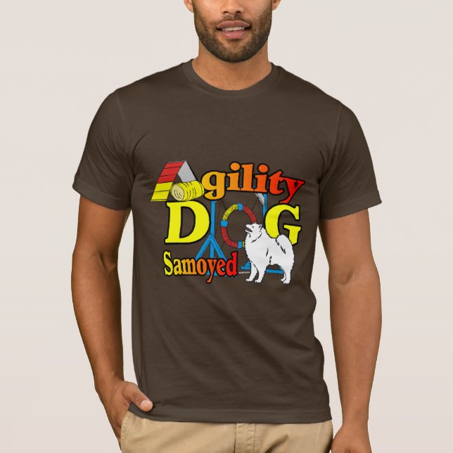 Camiseta Presentes de agilidade samoiados (Frente)