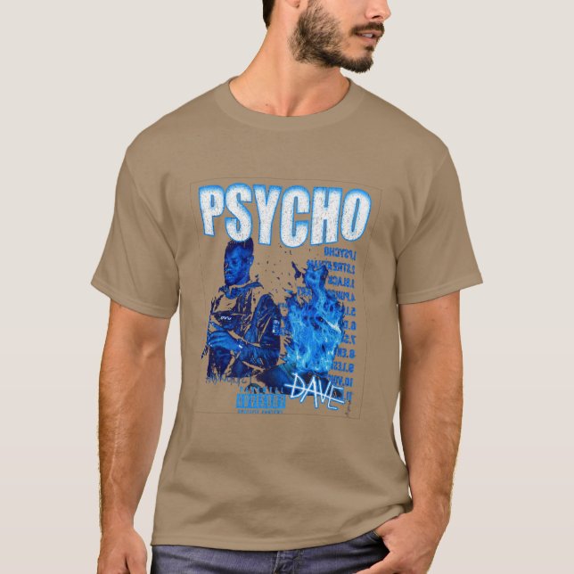 Camiseta Presentes de amante Dave Psychodrama Presente lega (Frente)