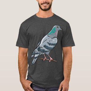 Camiseta Presentes de amor de pássaro de pombo-pombo