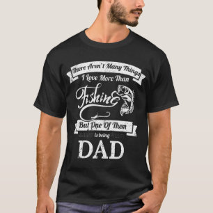 Camiseta Presentes de Amor pela Pesca e Ser Pai
