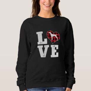 Camiseta Presentes de Amor Vizsla Amante de Cachorro Xadrez