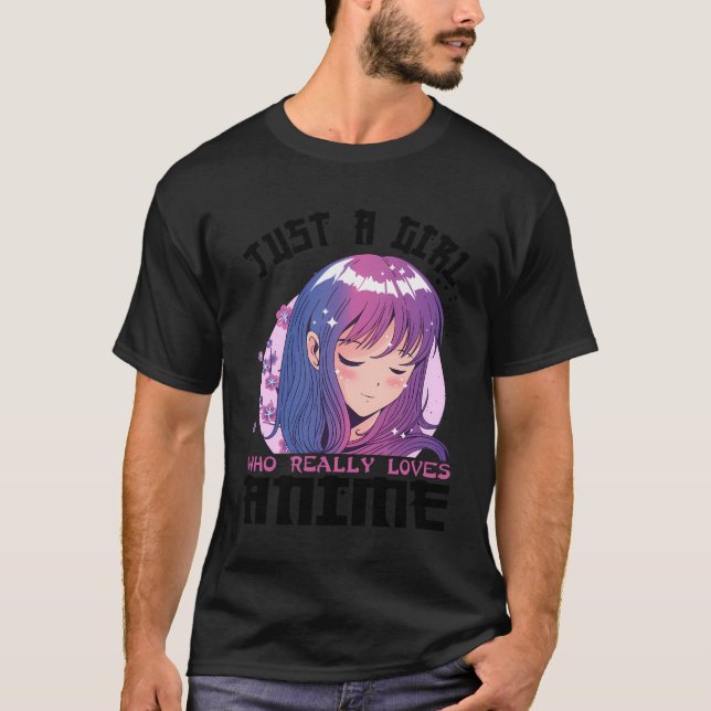 Camiseta Presentes De Anime Para Meninas Adolescentes Apena (Frente)