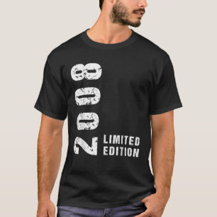 Camiseta Presentes de Aniversário de 18 Anos Menino Menina