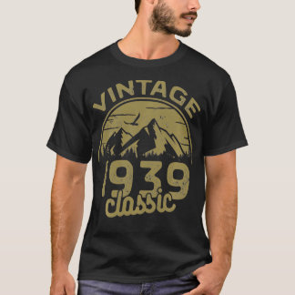 Camiseta Presentes de aniversário de 1939