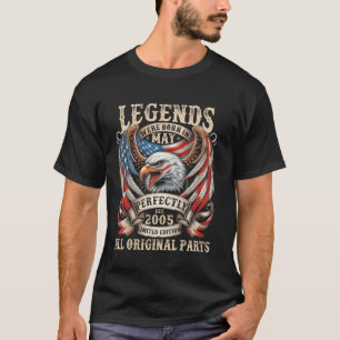 Camiseta Presentes de Aniversário de 20 Anos Para Homens Ma
