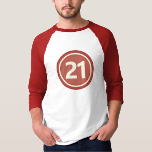 Camiseta Presentes de Aniversário de 21 anos para Homens