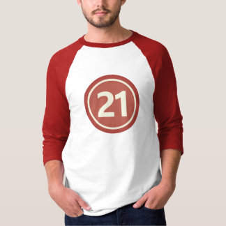Camiseta Presentes de Aniversário de 21 anos para Homens