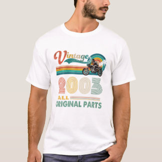 Camiseta Presentes de Aniversário de 40 anos Vintage