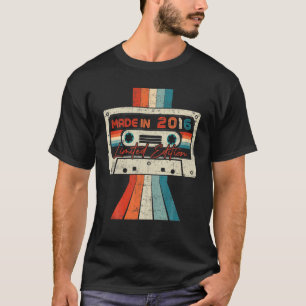 Camiseta Presentes De Aniversário De 6 Anos Feitos Em 2016