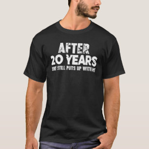 Camiseta Presentes De Aniversário Para Marido Engraçados 20