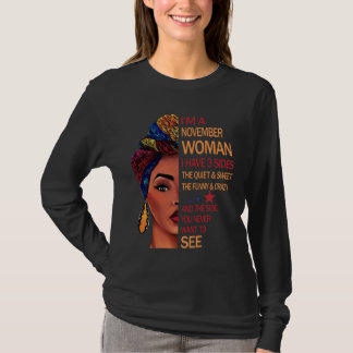 Camiseta Presentes de Aniversário | Sou uma mulher de novem