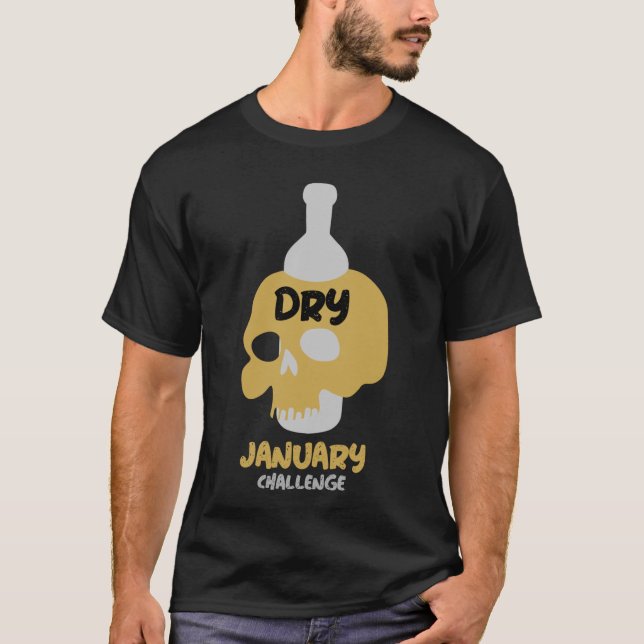 Camiseta Presentes de Apoio ao Desafio de Sobriedade do Dry (Frente)
