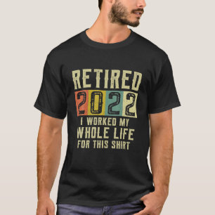 Camiseta Presentes De Aposentação Para Vintage Aposentada 2
