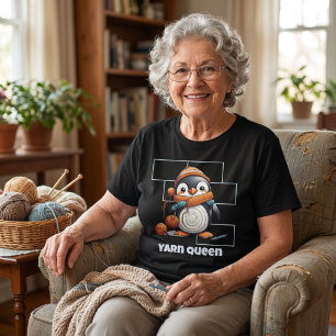 Camiseta Presentes de Aposentadoria de Pinguim para Vovó Mã