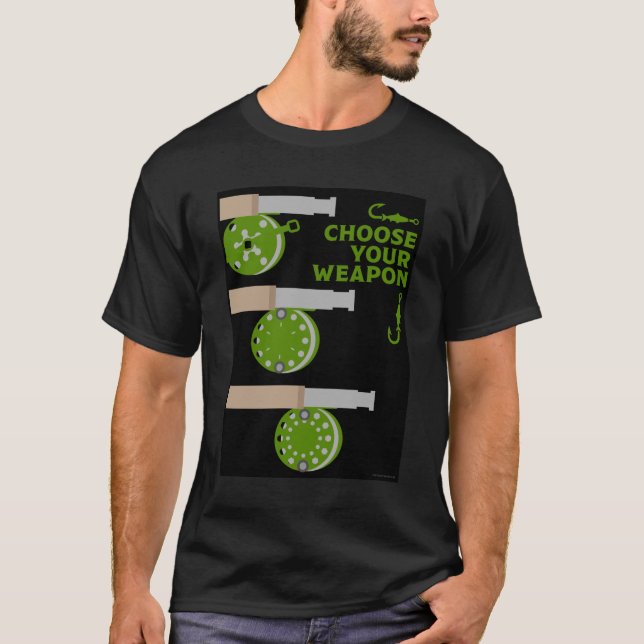 Camiseta Presentes De Ardo De Pesca Pró-Voo (Frente)