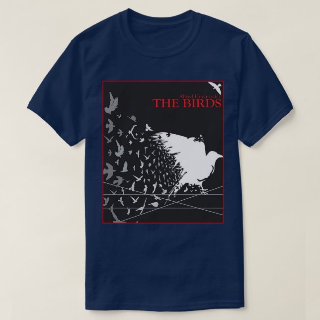 Camiseta Presentes de arte de fãs de pássaros (Frente do Design)