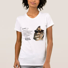 Camiseta Presentes de arte german shepherd
