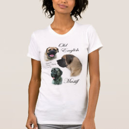 Camiseta Presentes de Arte Mastiff Inglês