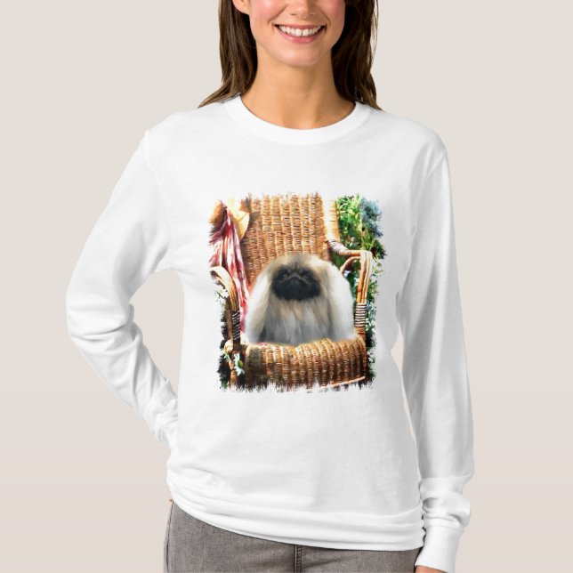 Camiseta Presentes de Arte Pekingeses (Frente)