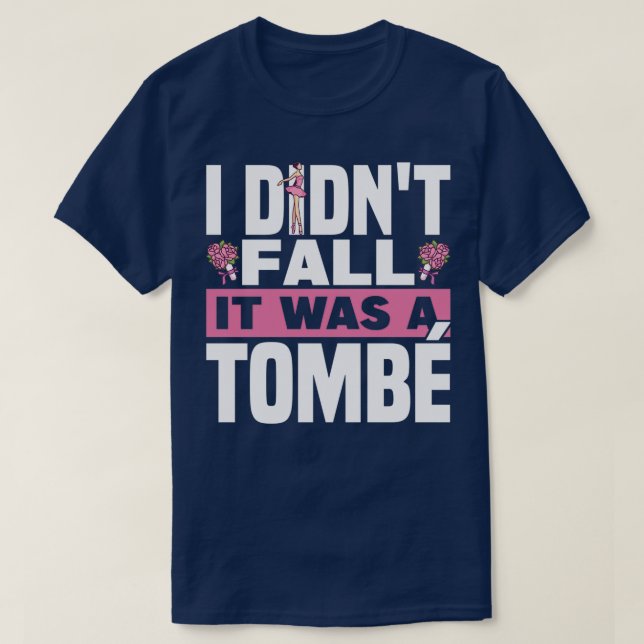 Camiseta Presentes de balé para dançarinos de Balé bailarin (Frente do Design)