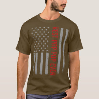 Camiseta Presentes De Bandeira Mens Best Pop Nunca American